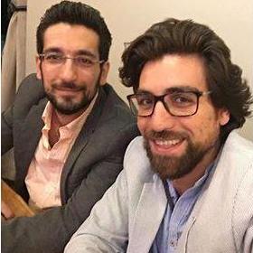 Bassam & his older brother Akram (Montreal)