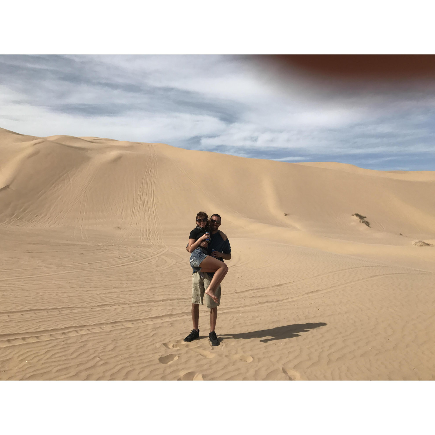 Their first trip to The Glamis Sand Dunes.