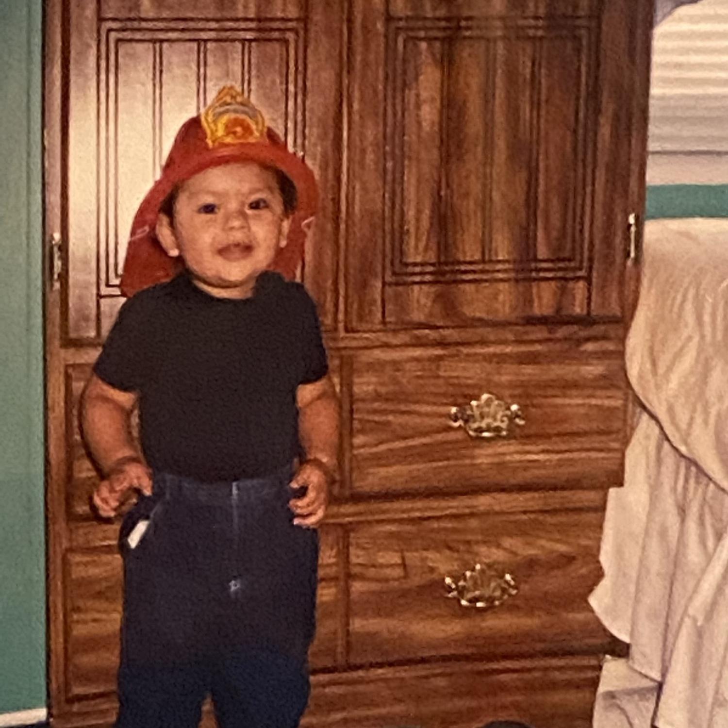 Samuel childhood photo.