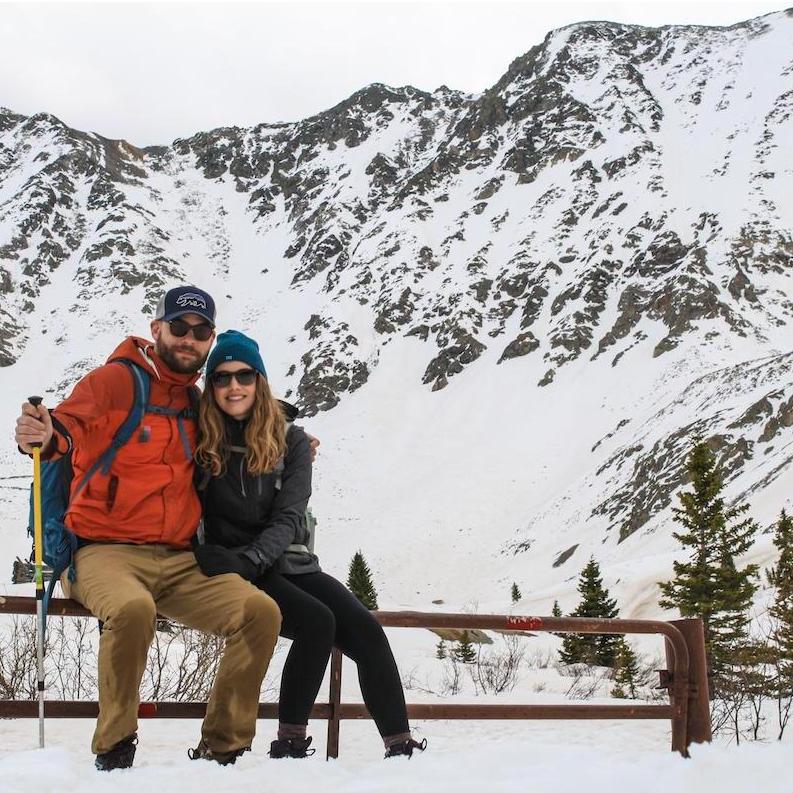 The beautiful hike along Mayflower Gulch trail with Gina (not pictured) when she came to visit us in CO!