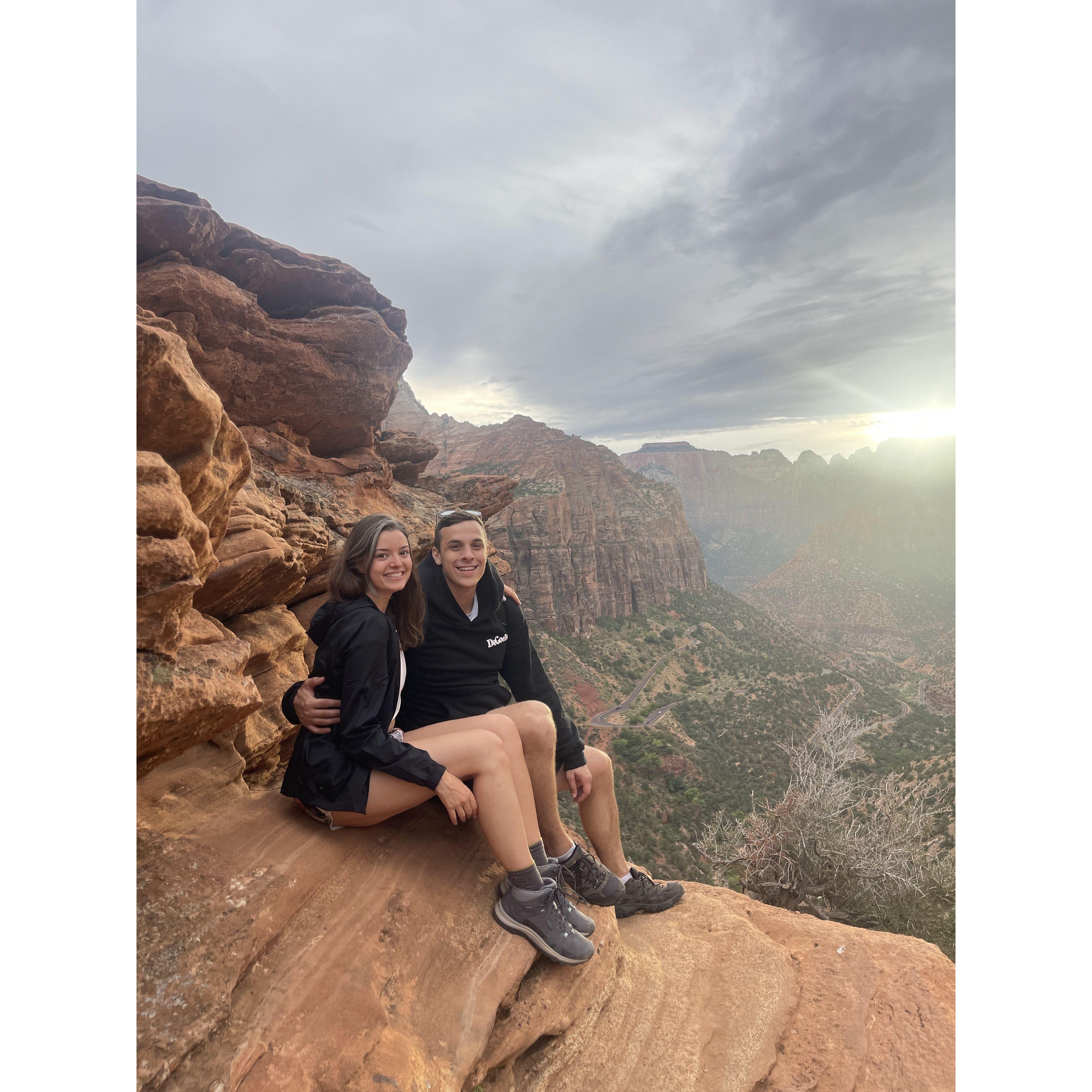 August 2022 - Hiking in Zion National Park