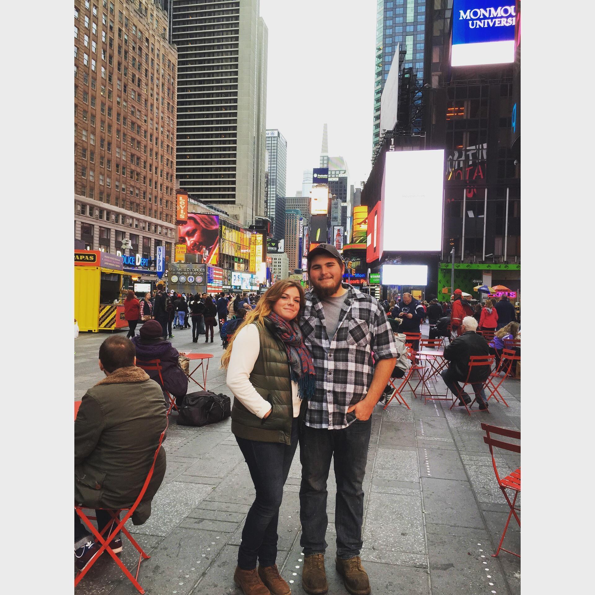 We took the redneck to New York City for his first time.