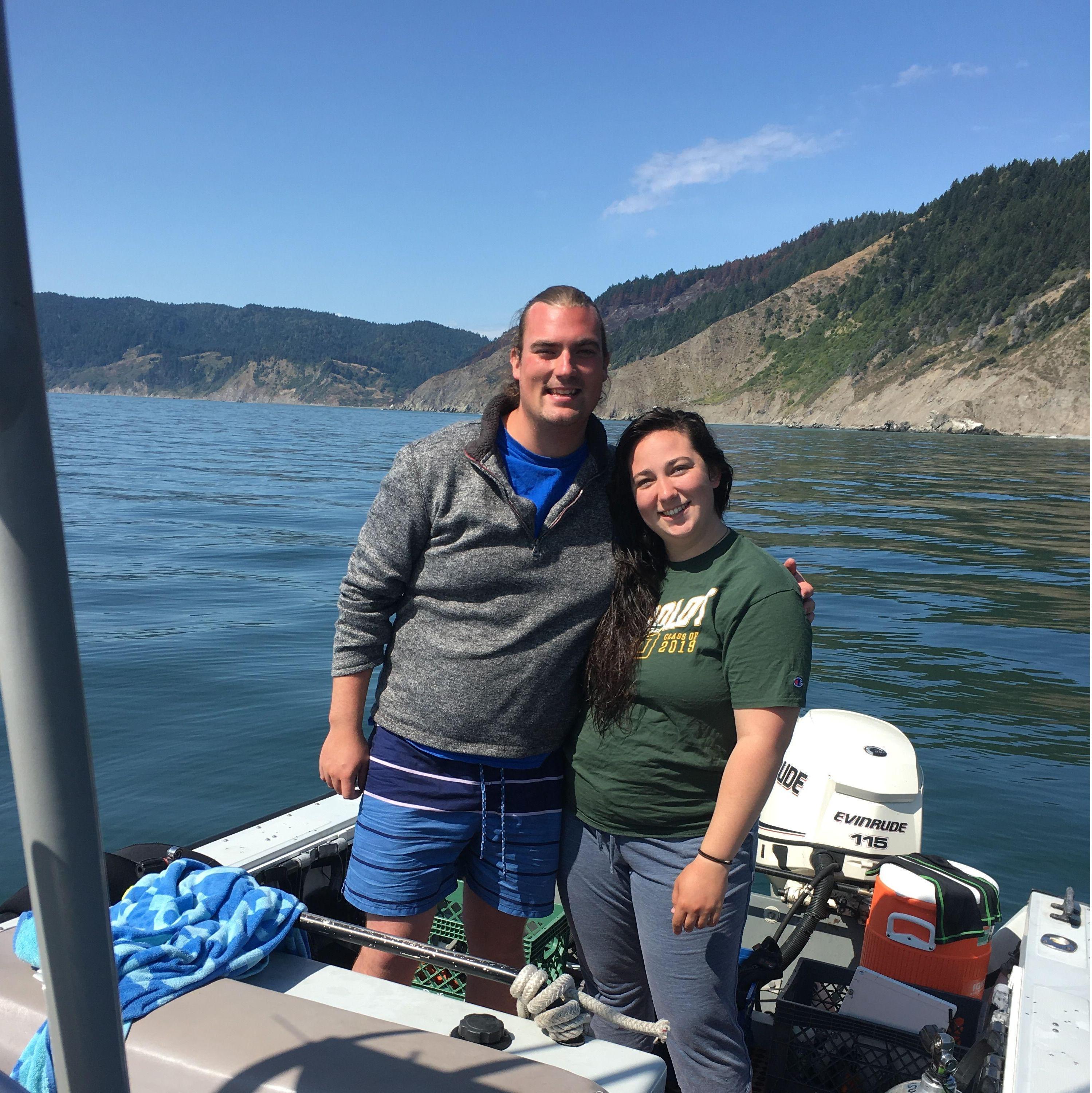 Diving one of our all time favorite sites, Double Cone in Mendocino August 2019