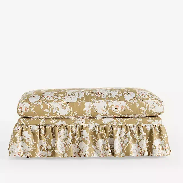 Bowen Ruffle Ottoman
