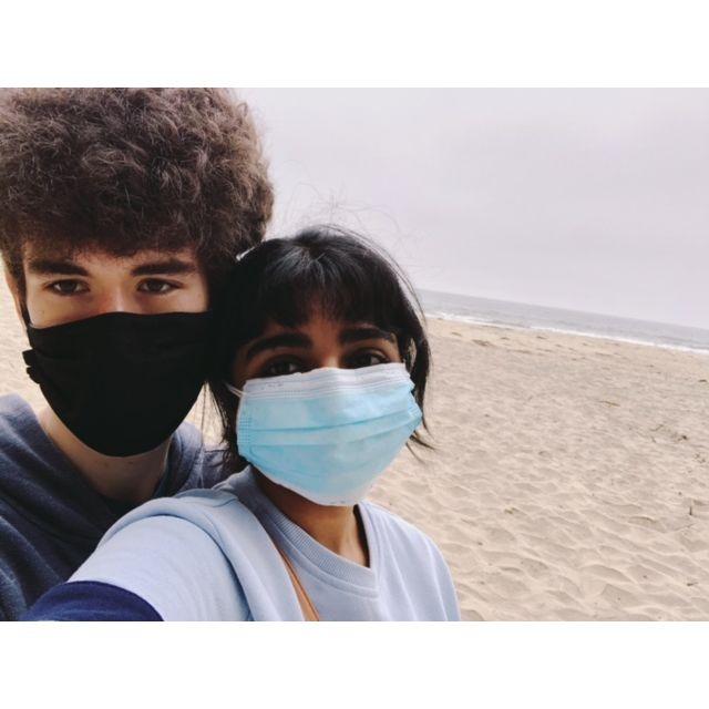 We hadn't seen each other in several months at the start of the pandemic...