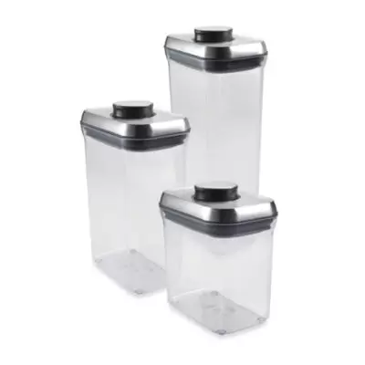 OXO SteeL™ POP 1.5-Quart Rectangular Food Storage Container