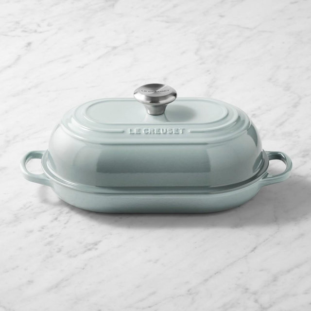 Le Creuset Signature Oval Bread Oven, Sea Salt