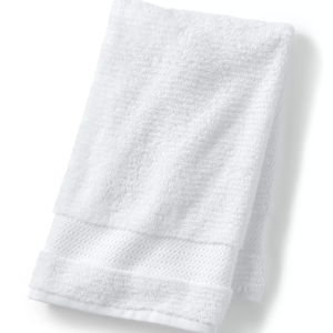 Organic Cotton Hand Towel - White