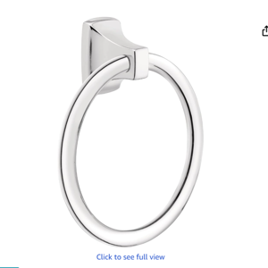 Moen P5500 Contemporary Towel Ring, Chrome