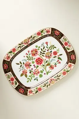 Rifle Paper Co. Gracie Porcelain Large Platter