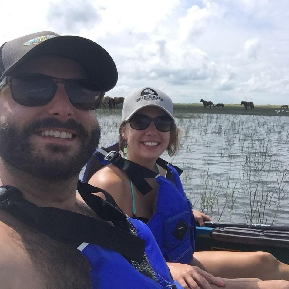 Kayaking Shakleford Banks 2016