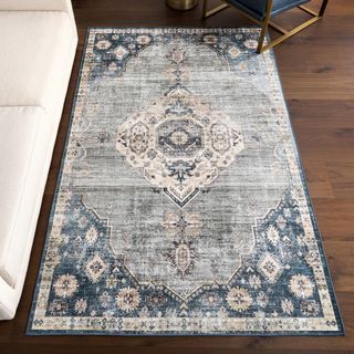 Kallipoe Medallion SplashGuard Area Rug