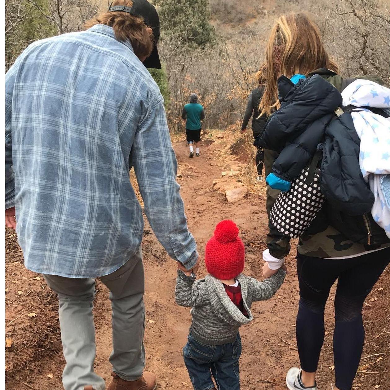 Out in Colorado exploring the trails!