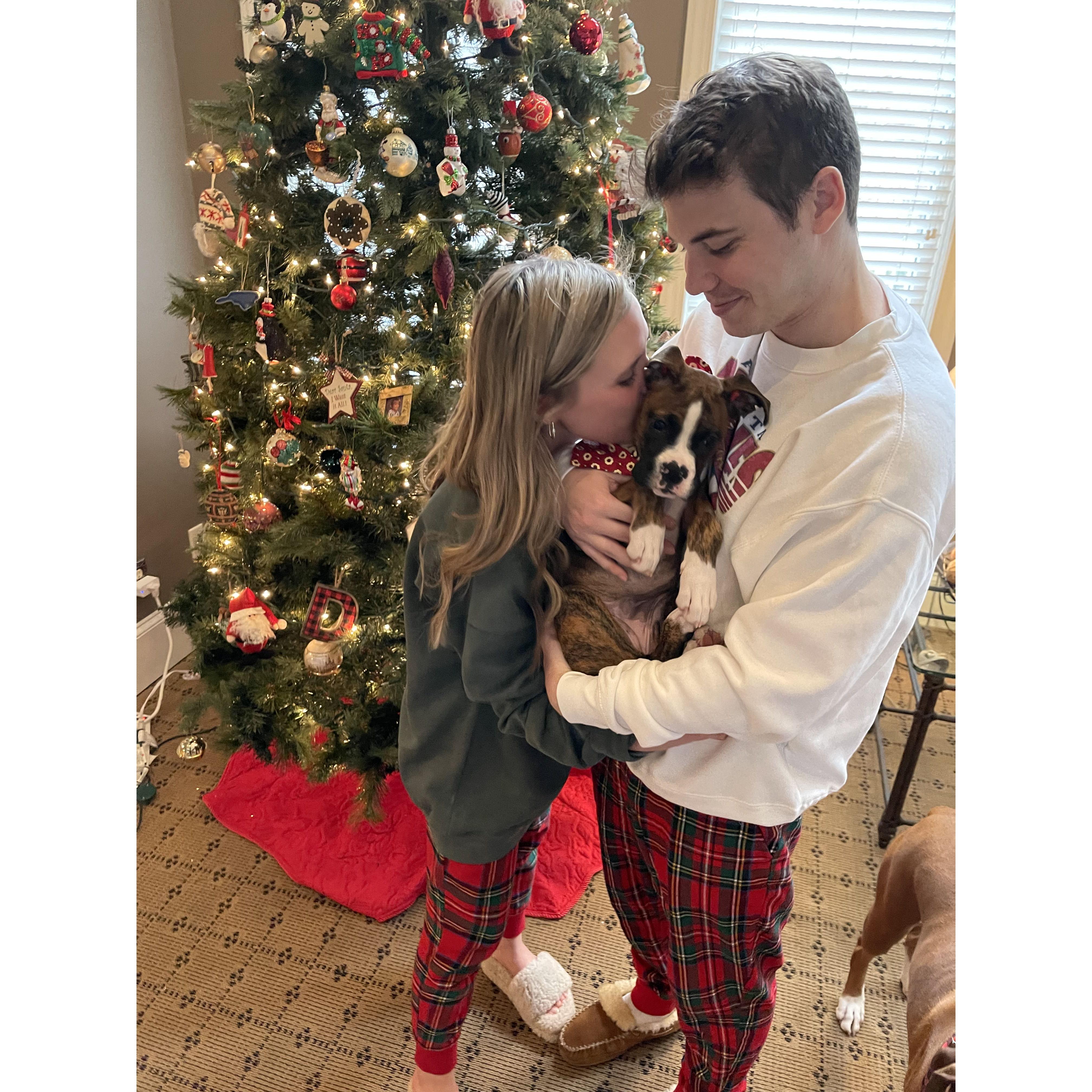 December 2021: Hilde's first Christmas