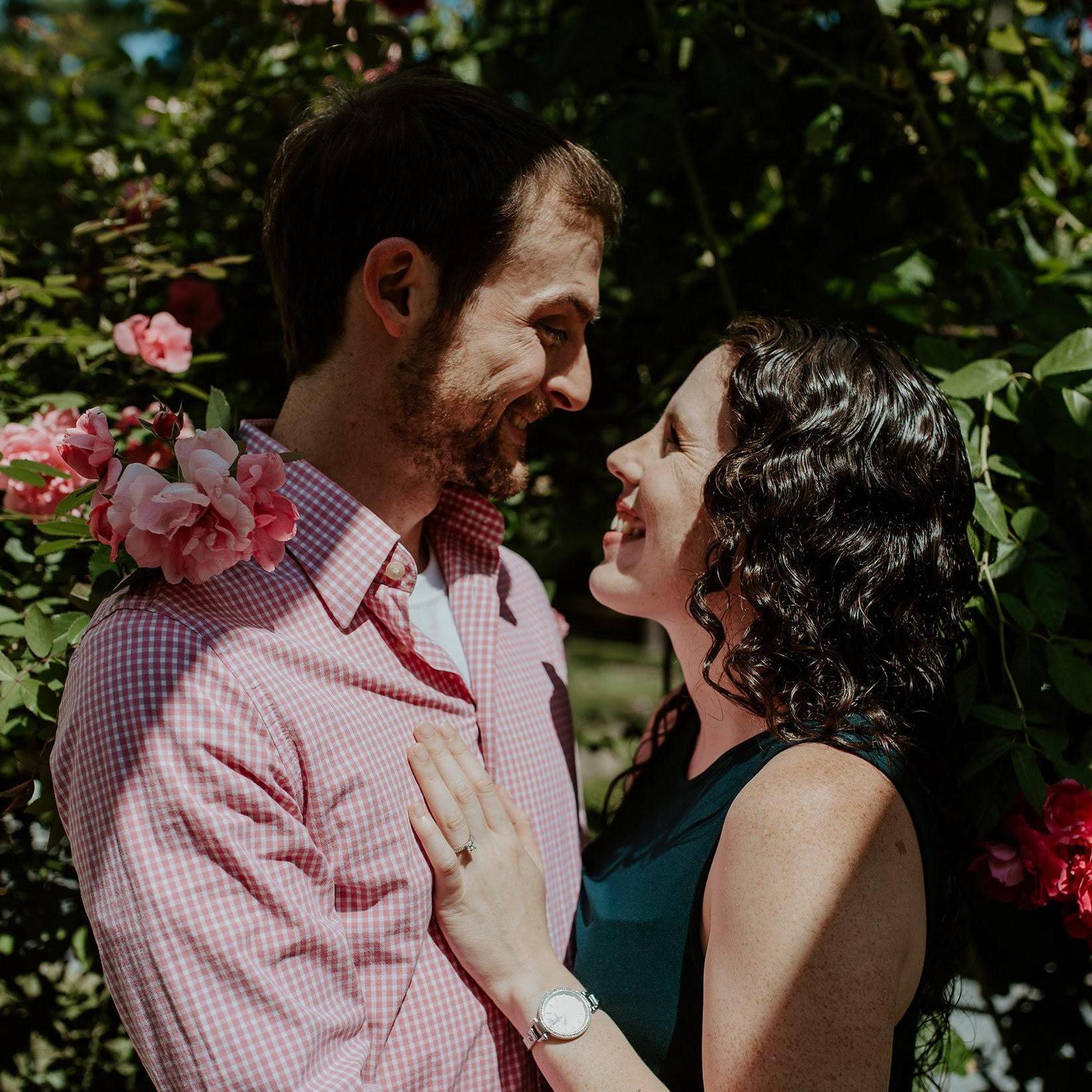 Engagement photo.