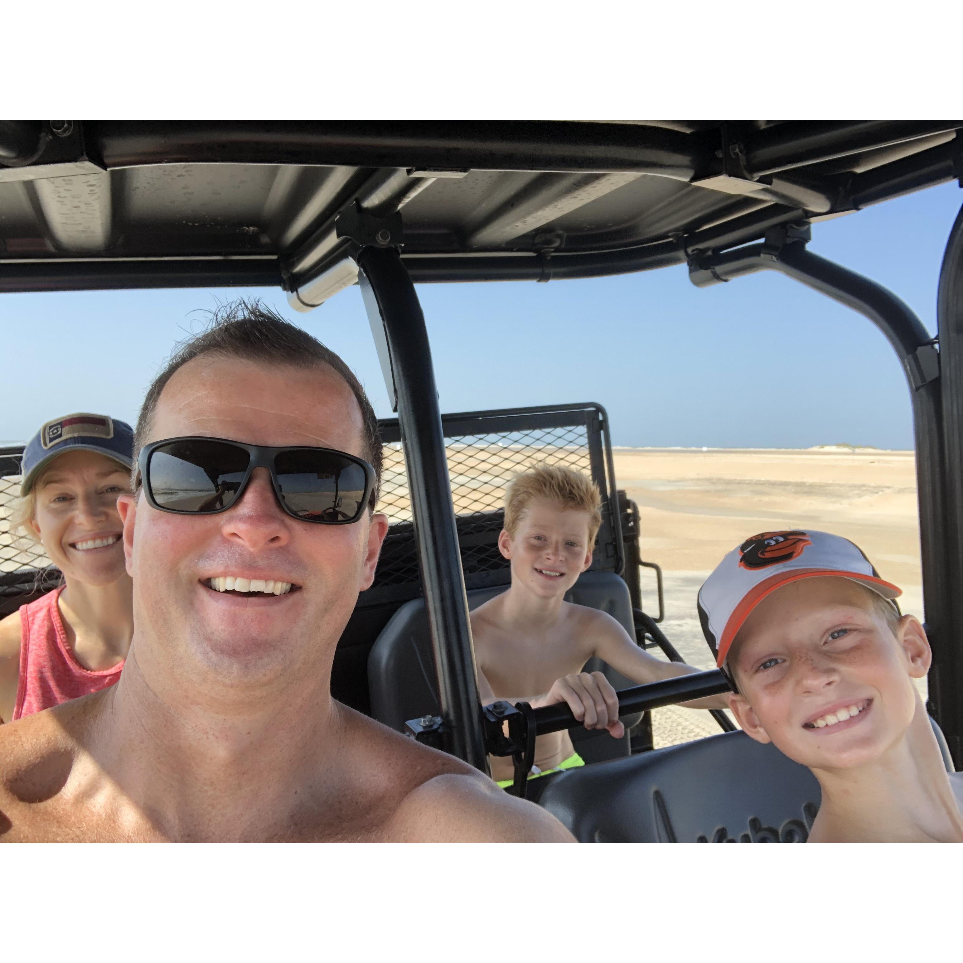 Cape Lookout on ATVs