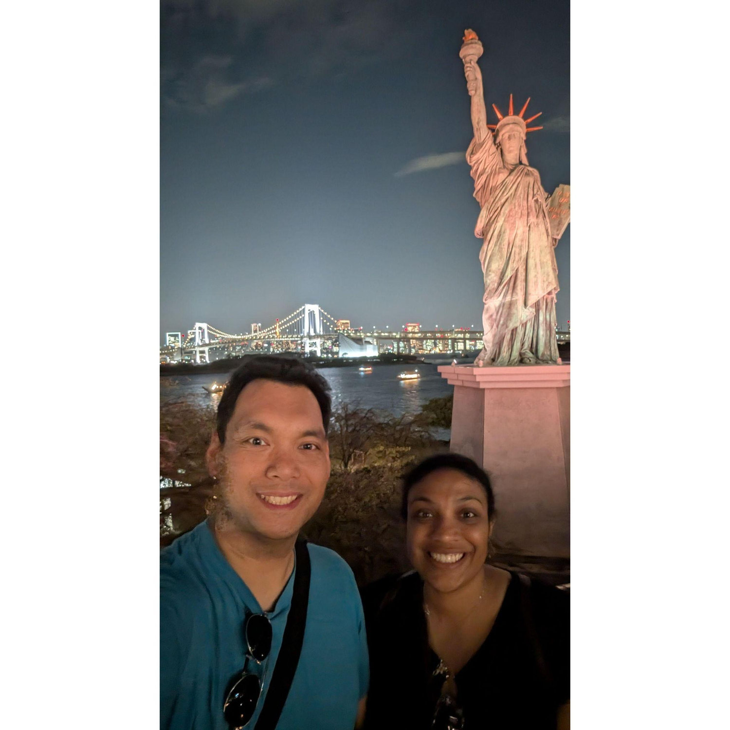 New York? Nope! Odaiba, Japan!