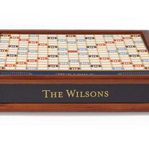 Deluxe Wood Scrabble Game Set