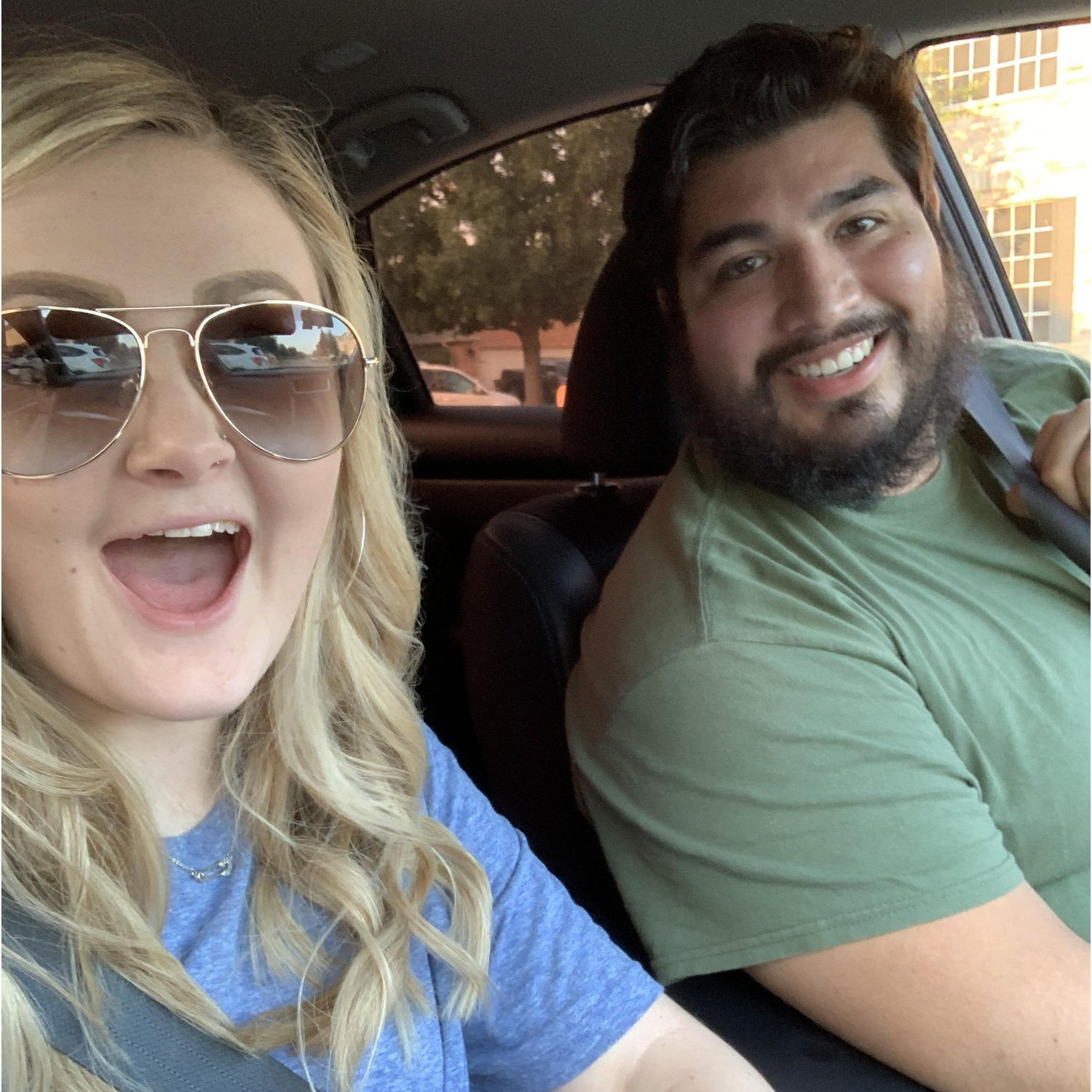 Headed to a Birthday Party! Felt photogenic I guess?