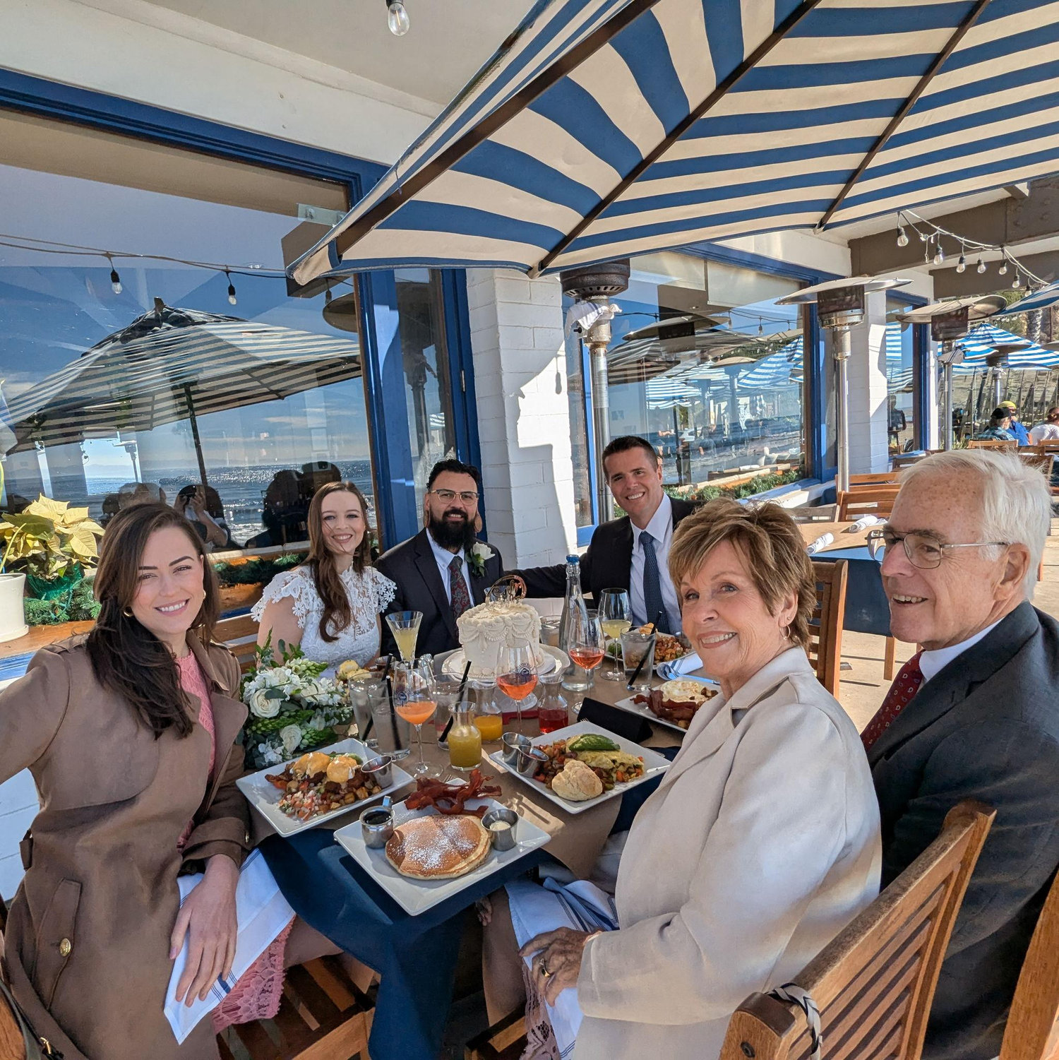December 10th, 2024 - Celebrating with brunch at Boathouse at Hendry's - our favorite spot in Santa Barbara!