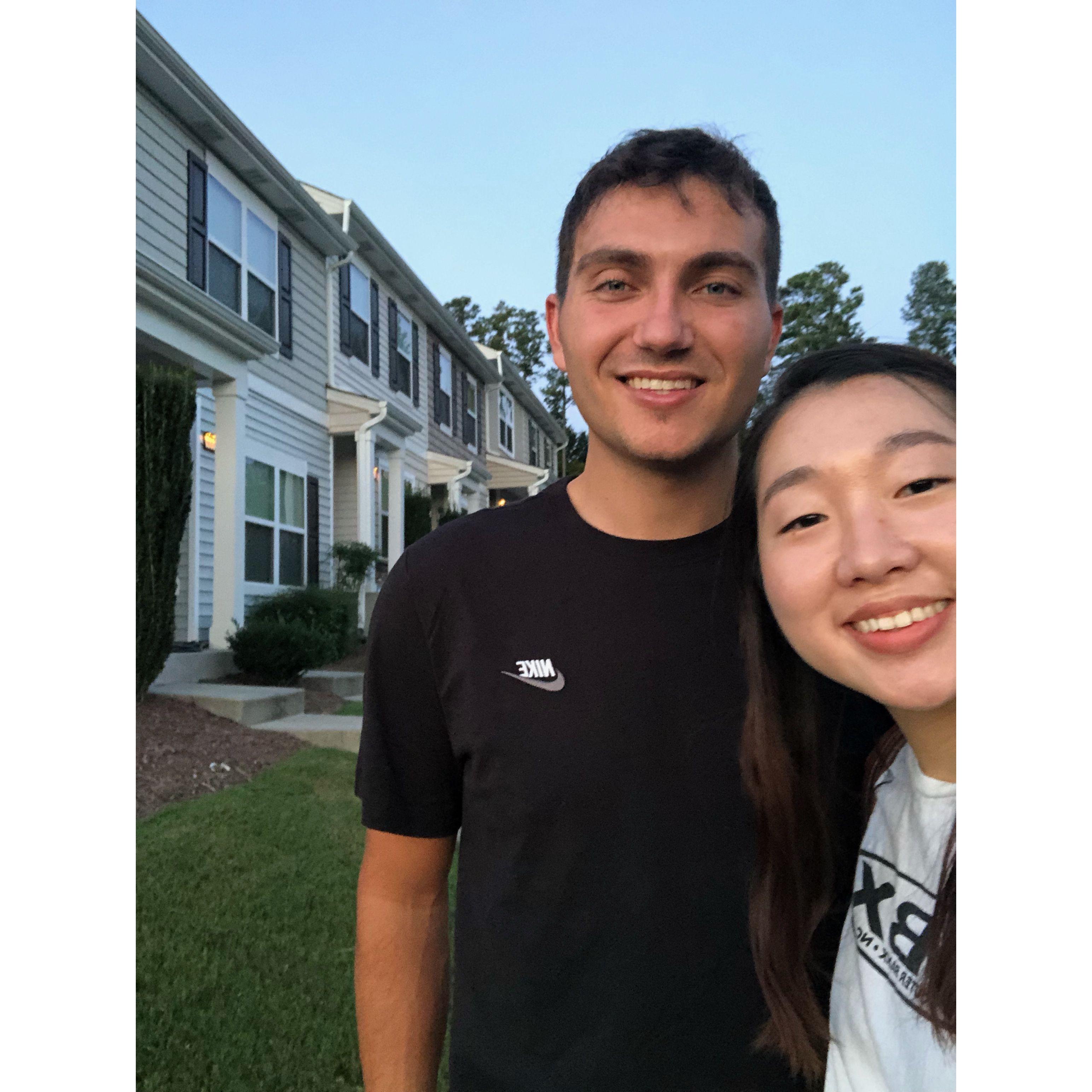 09.03.2021 - Our very first picture together !