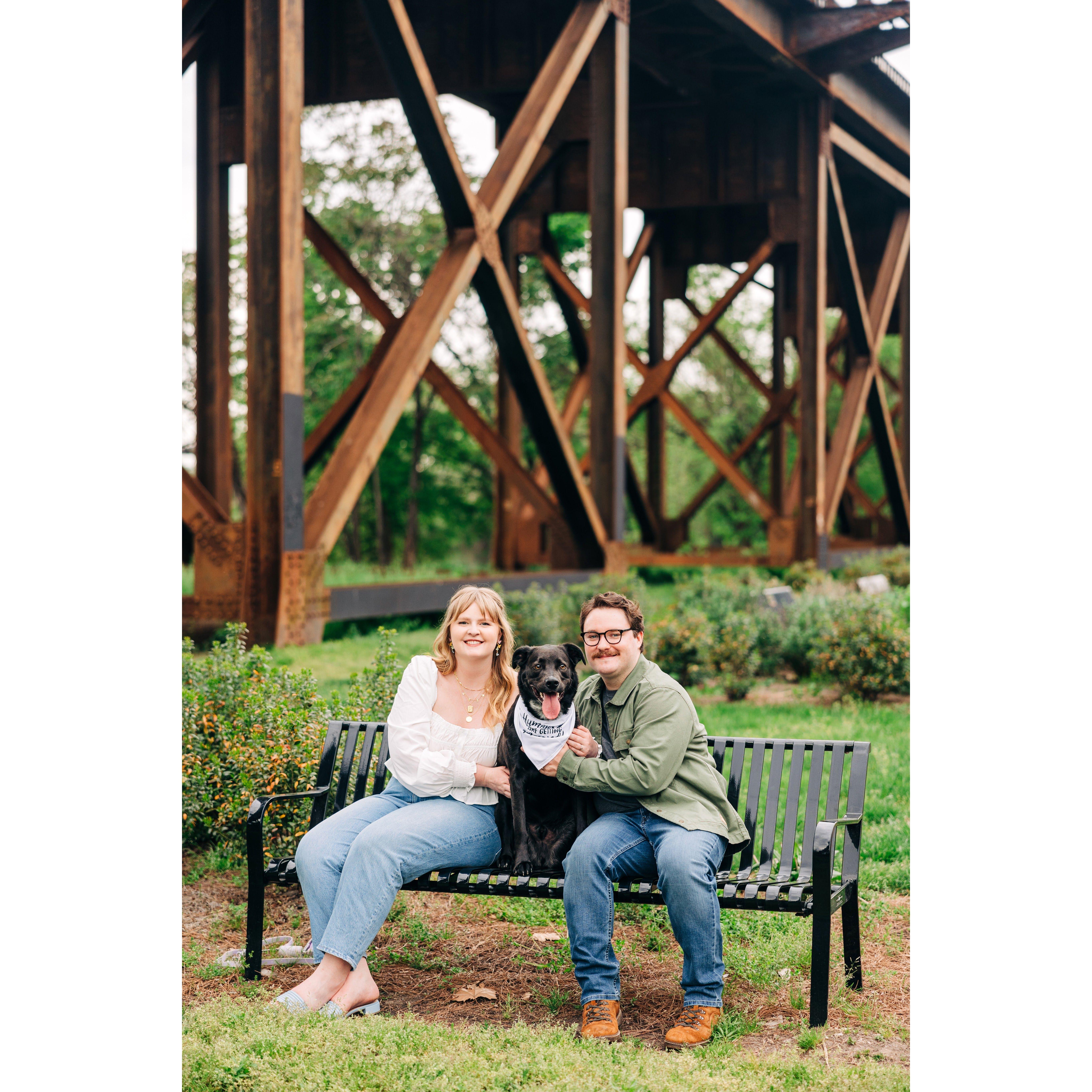 Taken by our amazing wedding photographer, Kylie Hinson Photography!