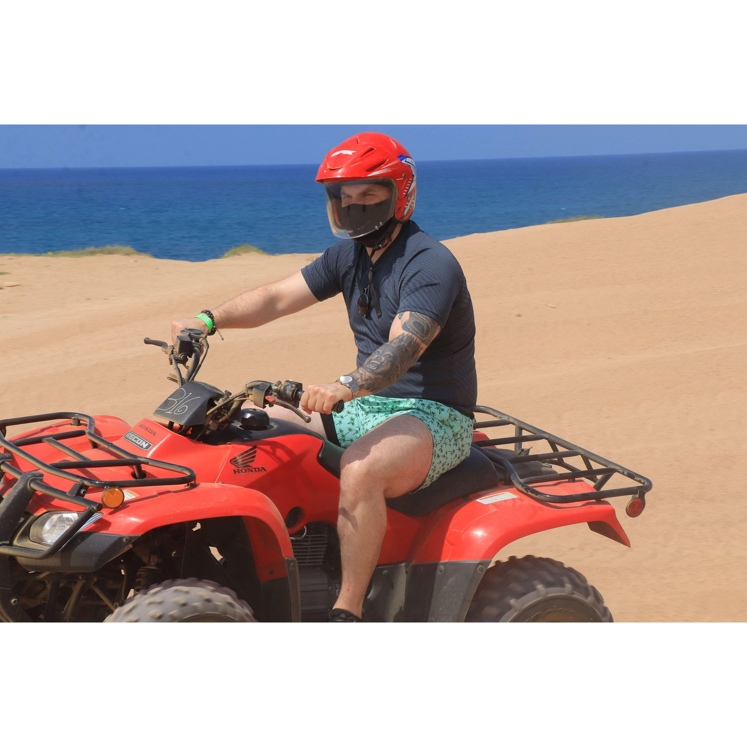 Riding at Cabo San Lucas!