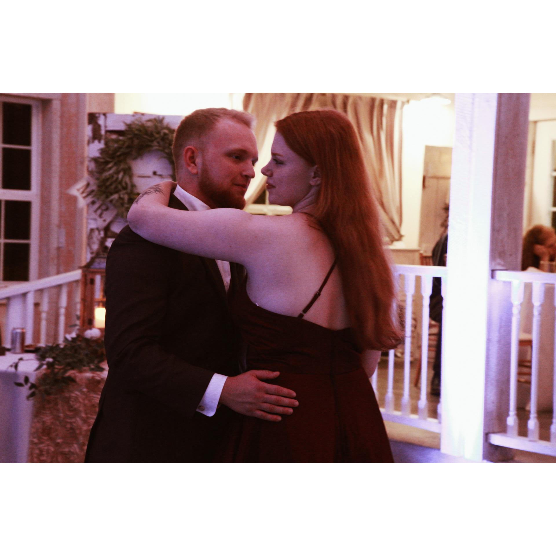 My favorite picture, our first dance together <3