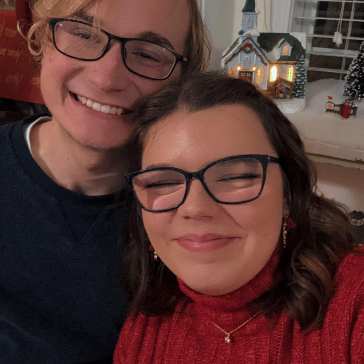 First Christmas together.