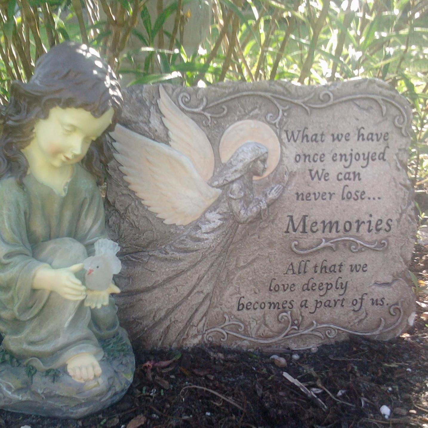 In honor of our loved ones who can't be here for this special day.