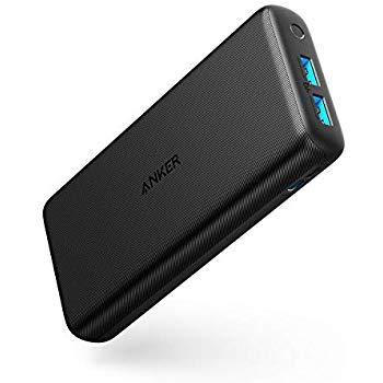 Anker PowerCore 13000, Compact 13000mAh 2-Port Ultra-Portable Phone Charger Power Bank with PowerIQ and VoltageBoost Technology for iPhone, iPad, Samsung Galaxy (Black)