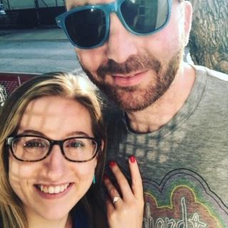 The day we got engaged!