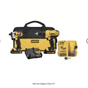 DeWalt 20V MAX Cordless Brushed 2 Tool Compact Drill and Impact Driver Kit (On Sale)