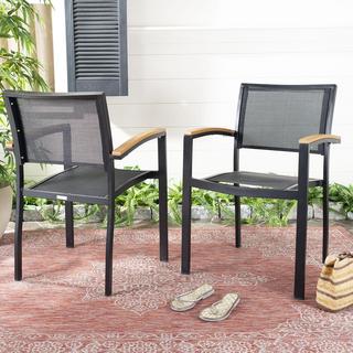 Kaelan Stackable Outdoor Chair, Set of 2