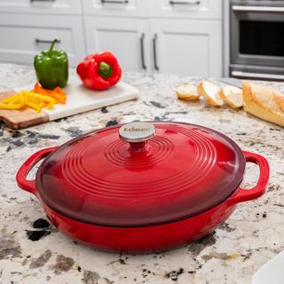 Essential Enamel Casserole with Lid