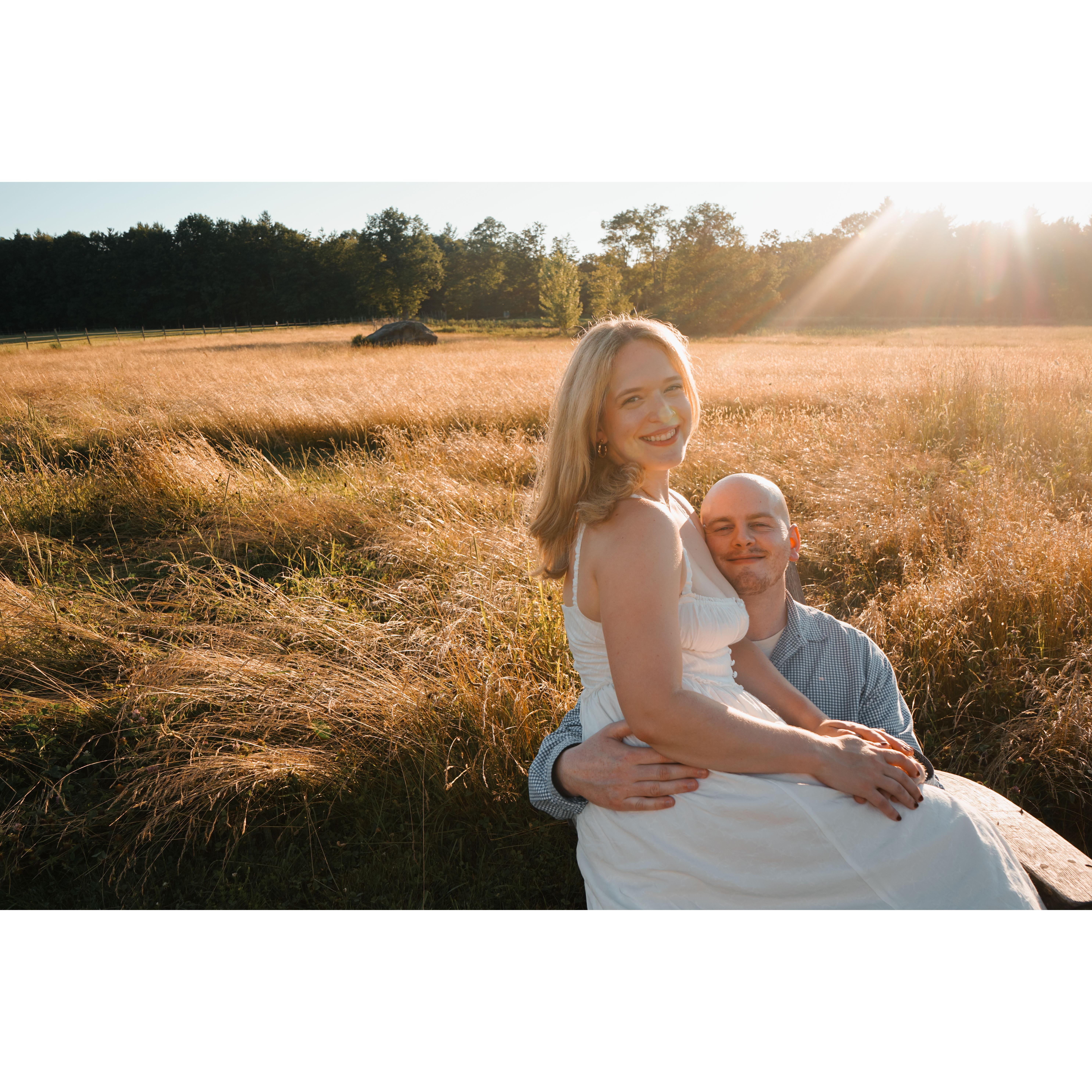These are some of our favorite shots from our engagement shoot!
