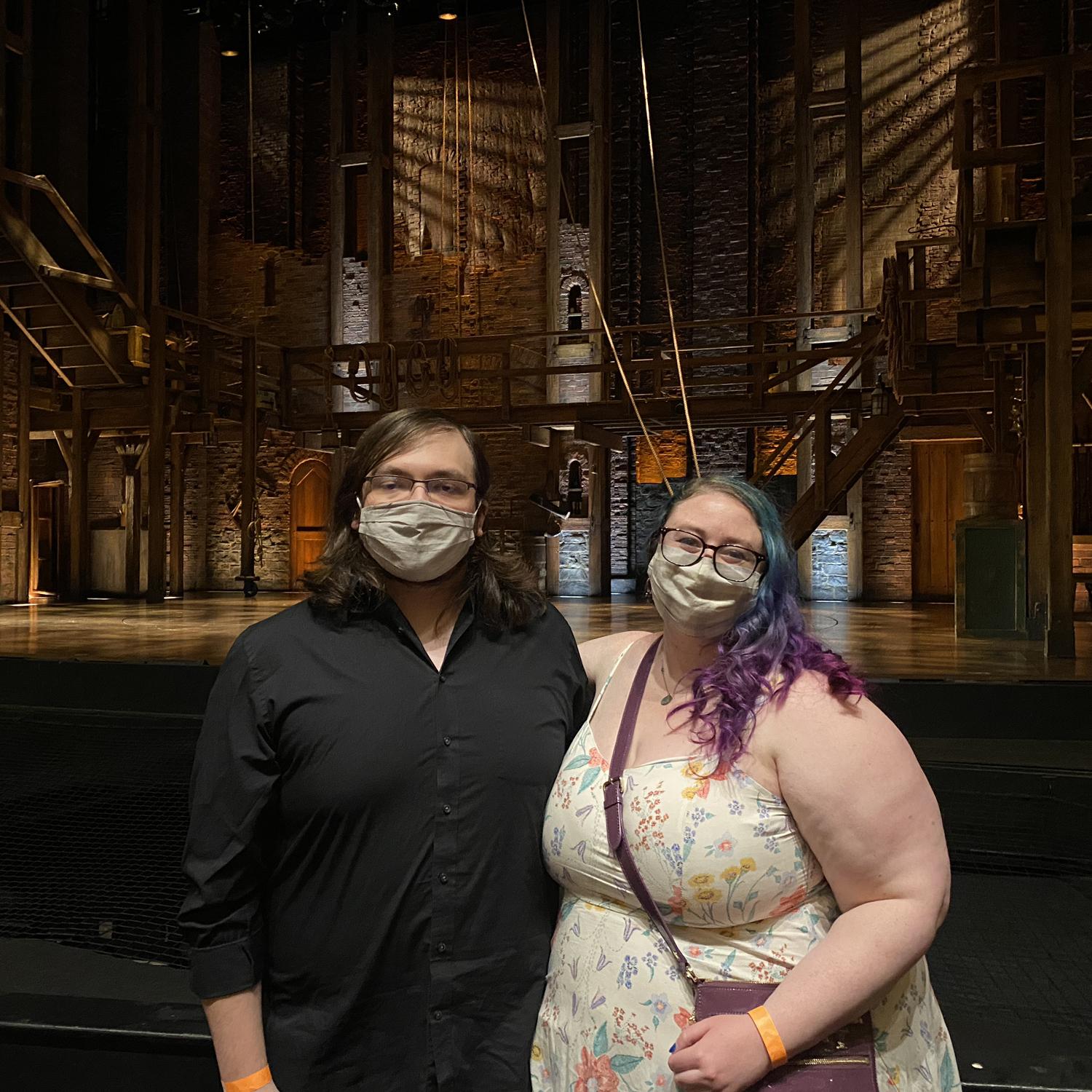 The time we won front row tickets to Hamilton.
