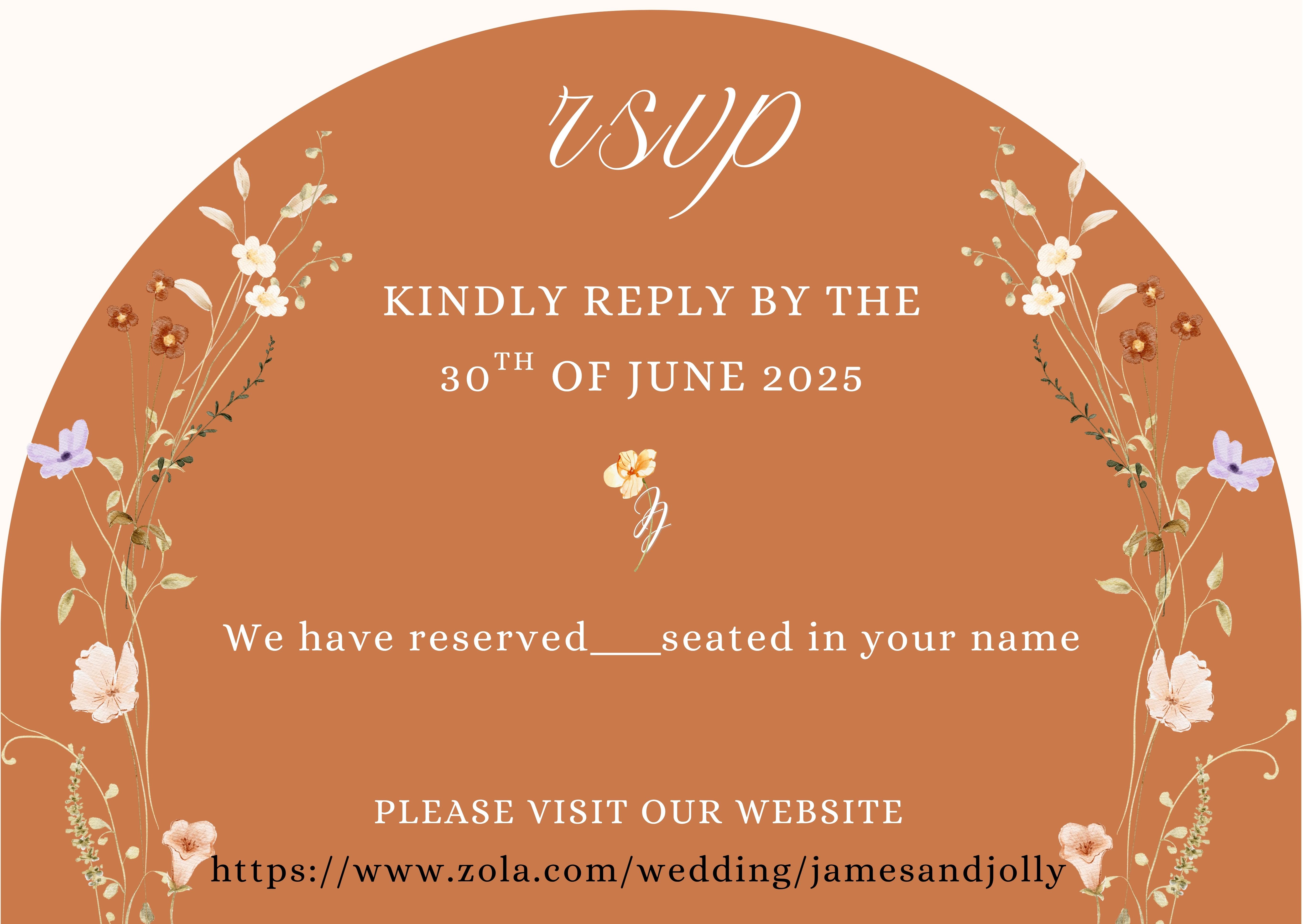 The Wedding Website of Jolly Mae Javier and James Padre