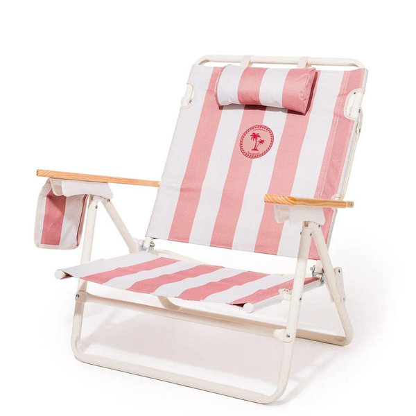 The Mañana Chair - Strawberry Daiquiri Stripe