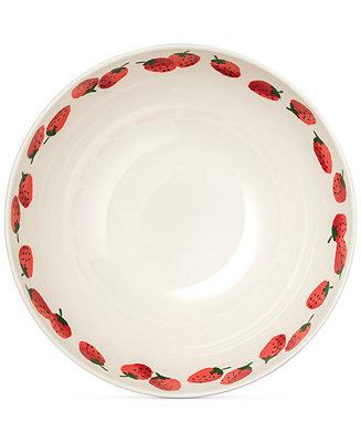 Serving Bowl, Strawberries