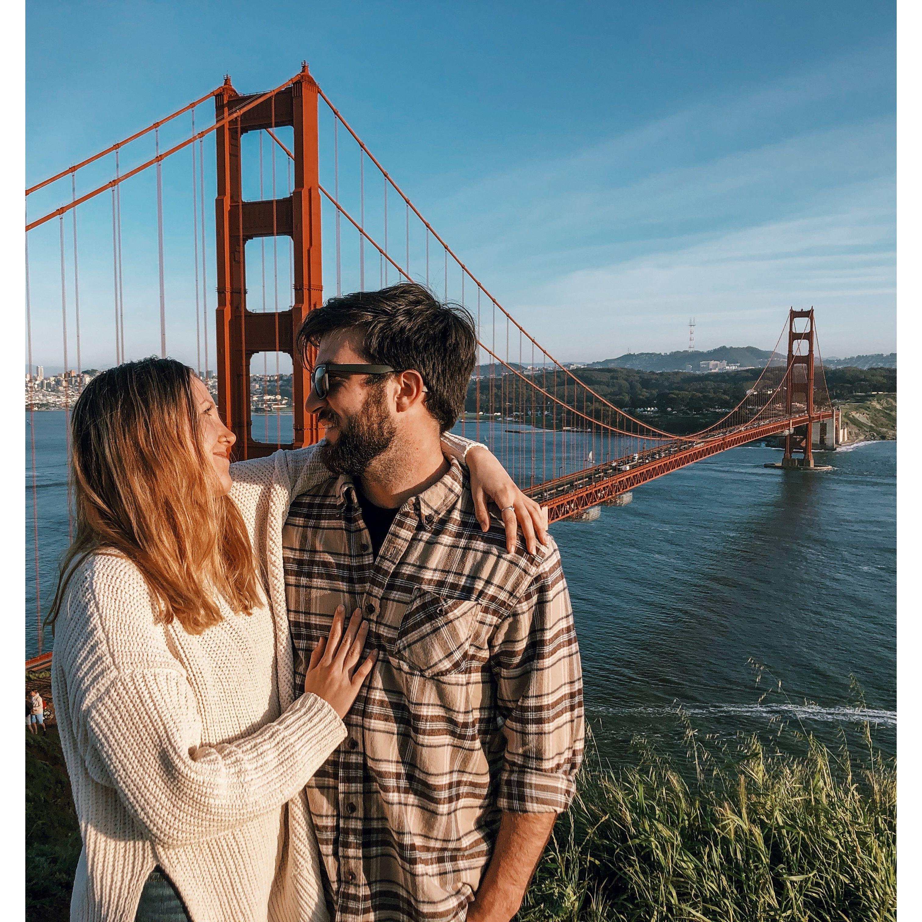 Visiting the city in 2019.