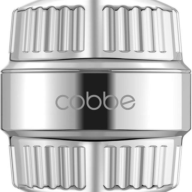 Cobbe HD HEAVY DUTY High Output Shower Filter – 99% REMOVAL Shower Head Filter for Hard Water, Heavy Metals, Chlorine and Harmful Substance, Improve your skin and hair - Chrome