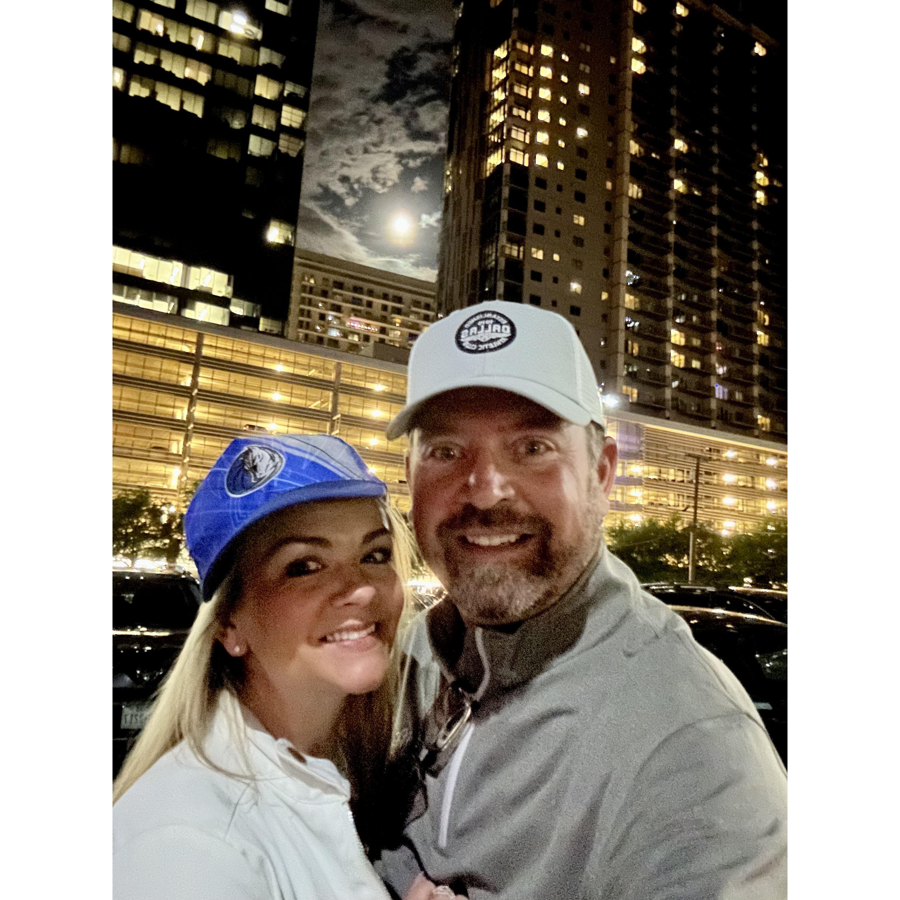 Mike took me to my first NBA Game.