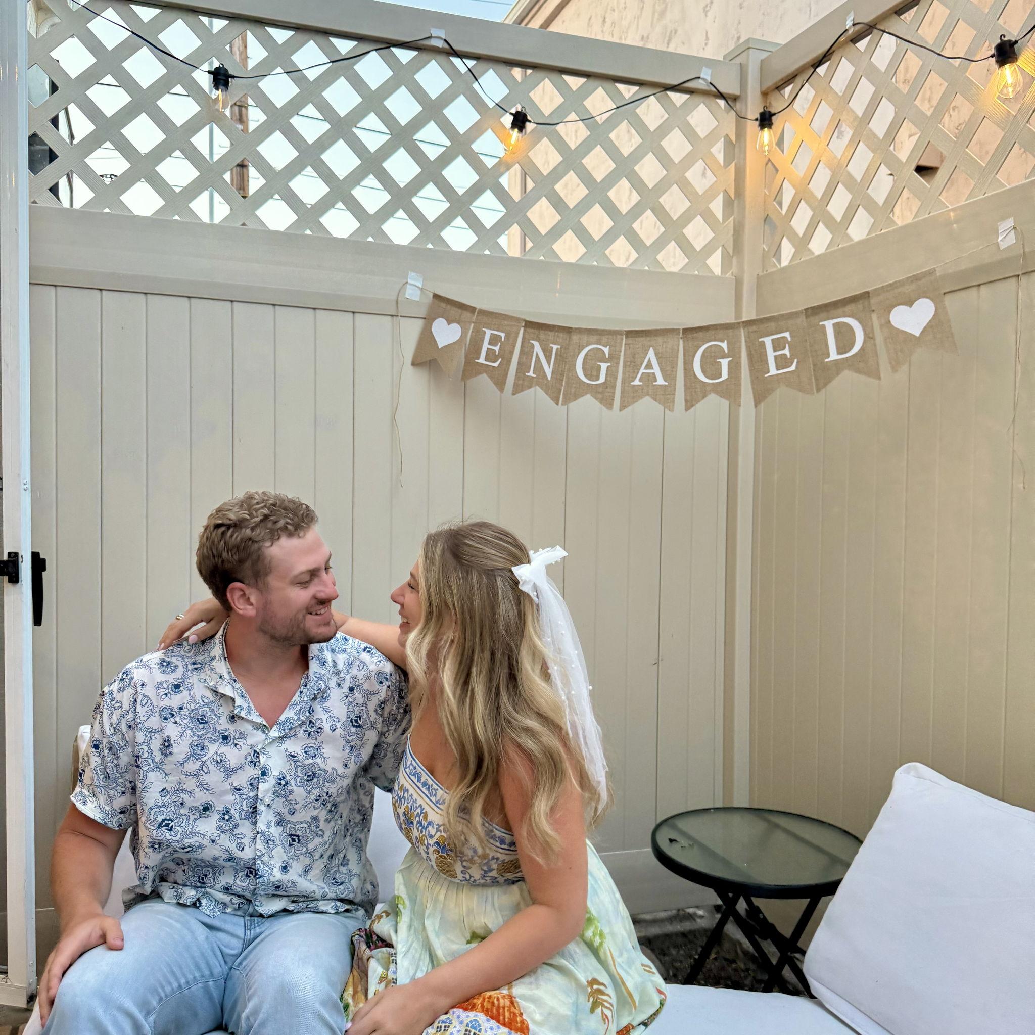 Celebrating our engagement in San  Diego :)