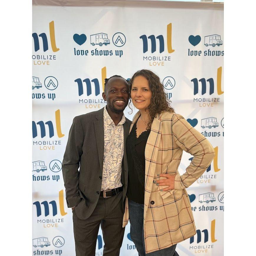 Getting low key dressed up for the Mobilize Love Gala