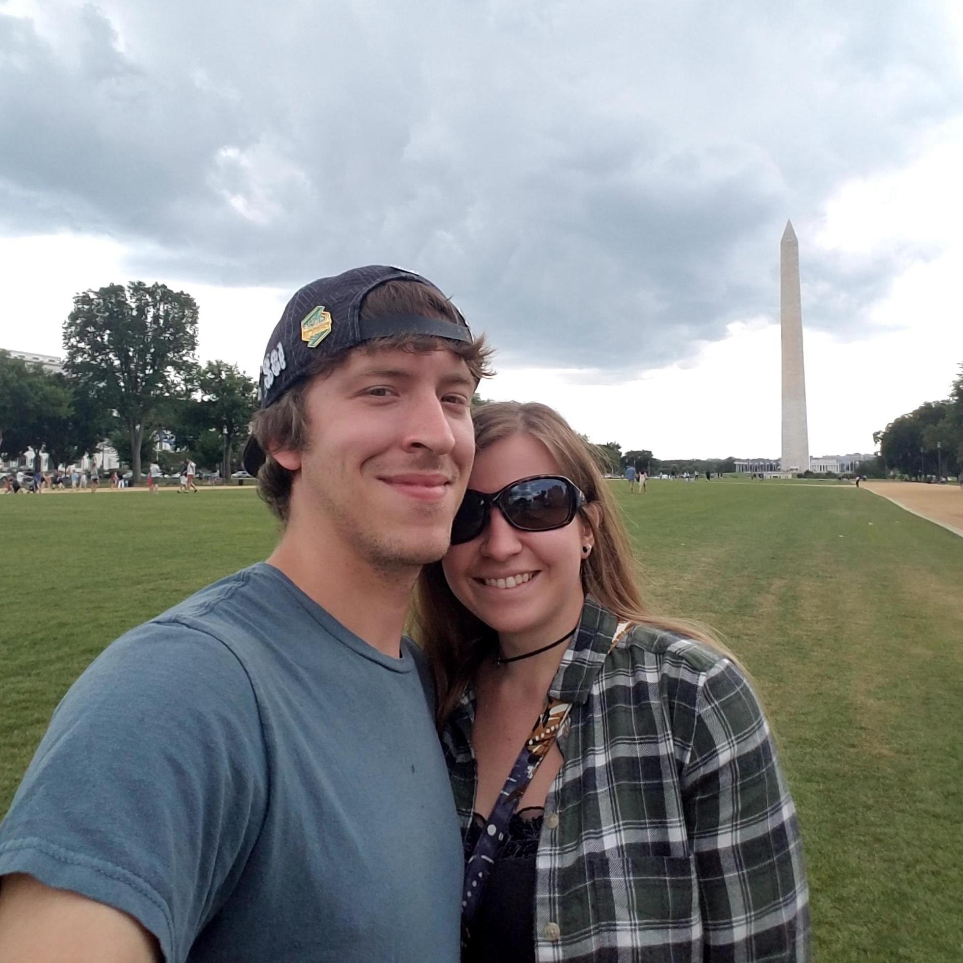 Us in the capital!