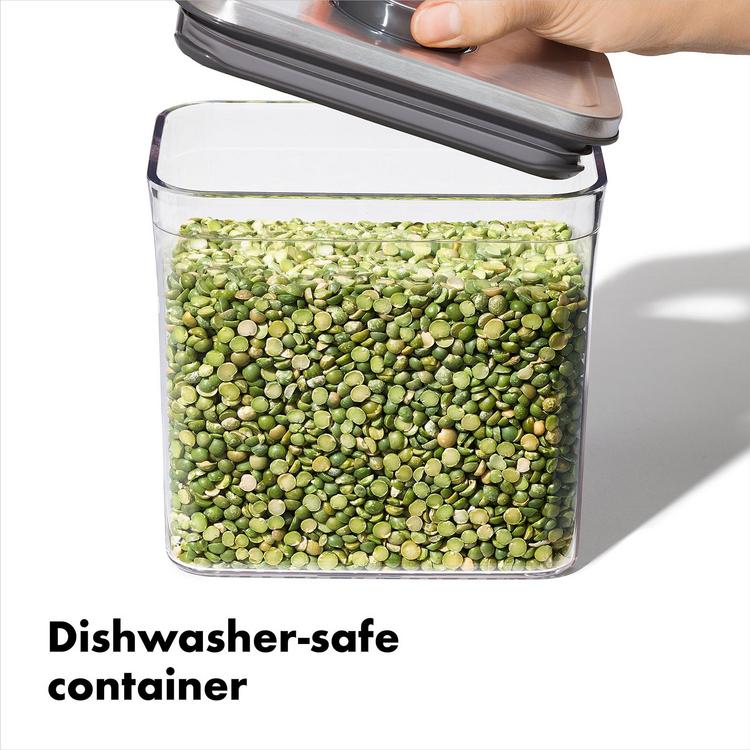Oxo Pop 2.8qt Plastic Big Square Airtight Food Storage Container