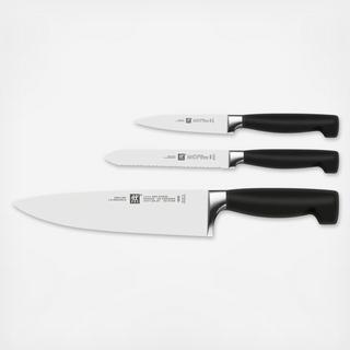 Four Star 3-Piece Essentials Starter Knife Set