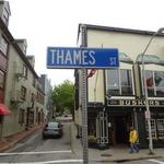 Thames Street, Bowen's Wharf and Brick Market
