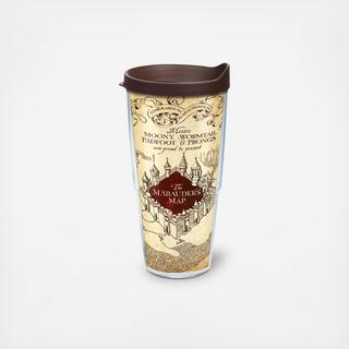 Harry Potter Marauder'S Map Tumbler with Travel Lid